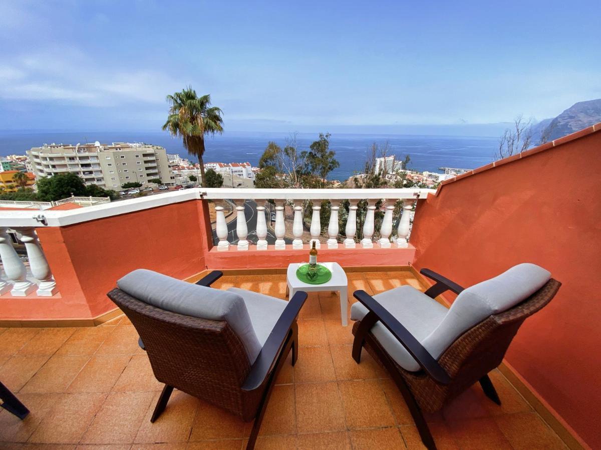 Panorama Ocean View Gigantes Apartment Santiago Del Teide Luaran gambar