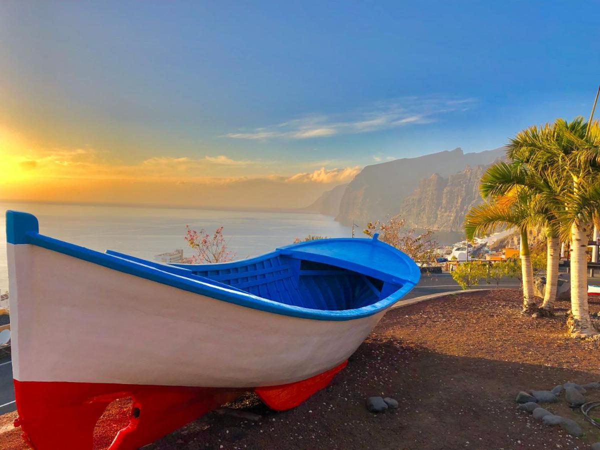 Panorama Ocean View Gigantes Apartment Santiago Del Teide Luaran gambar